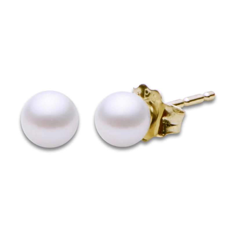 Pearl Stud Earrings