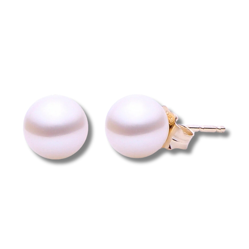 Pearl Stud Earrings 6MM