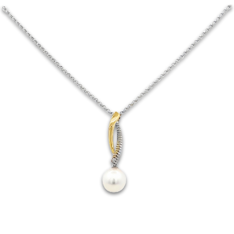 HONORA Pearl Drop Pendant Necklace