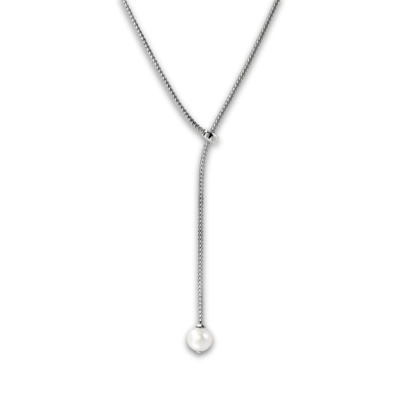 JOHN HARDY Essentials Lariat Pearl Necklace