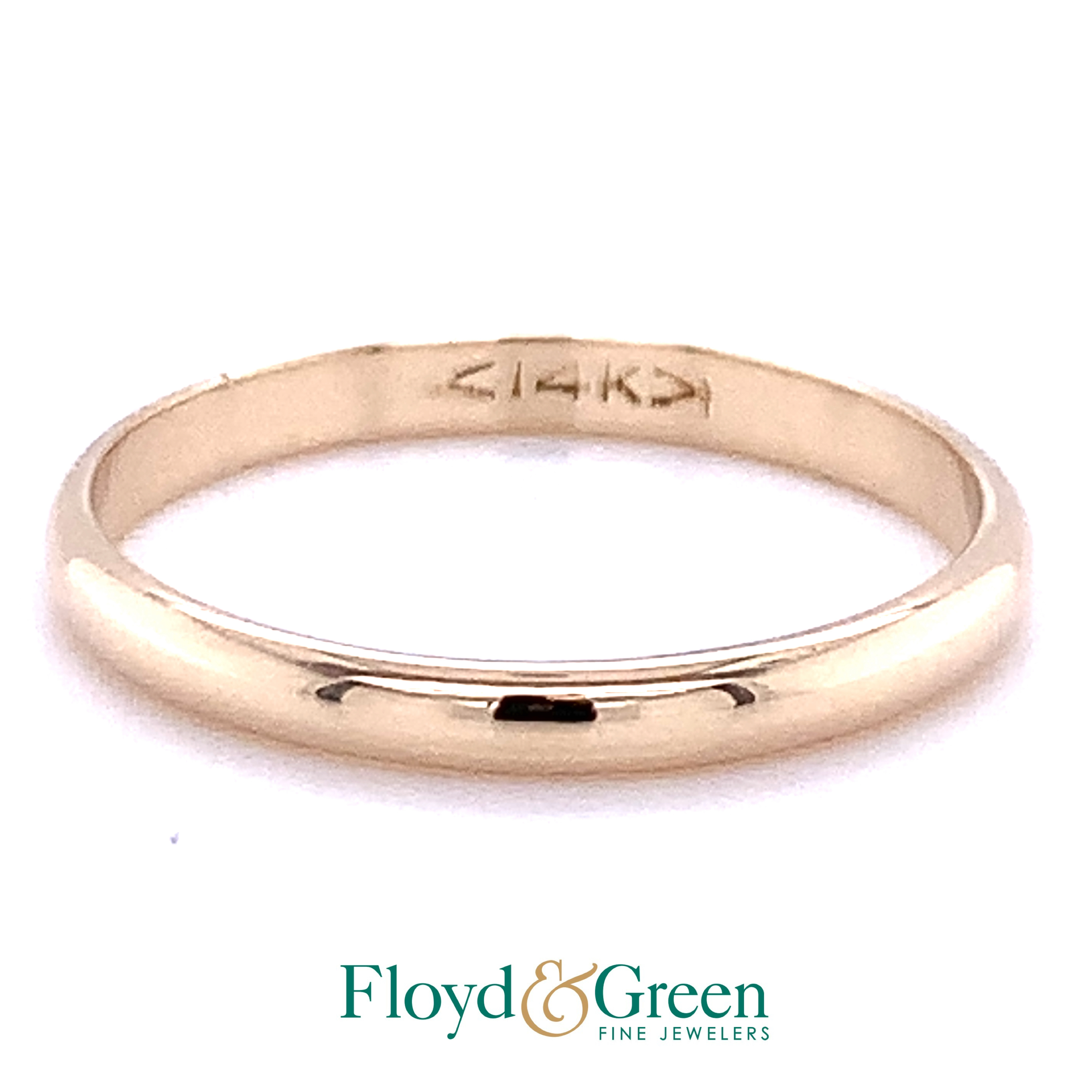 Yellow Gold Wedding Band