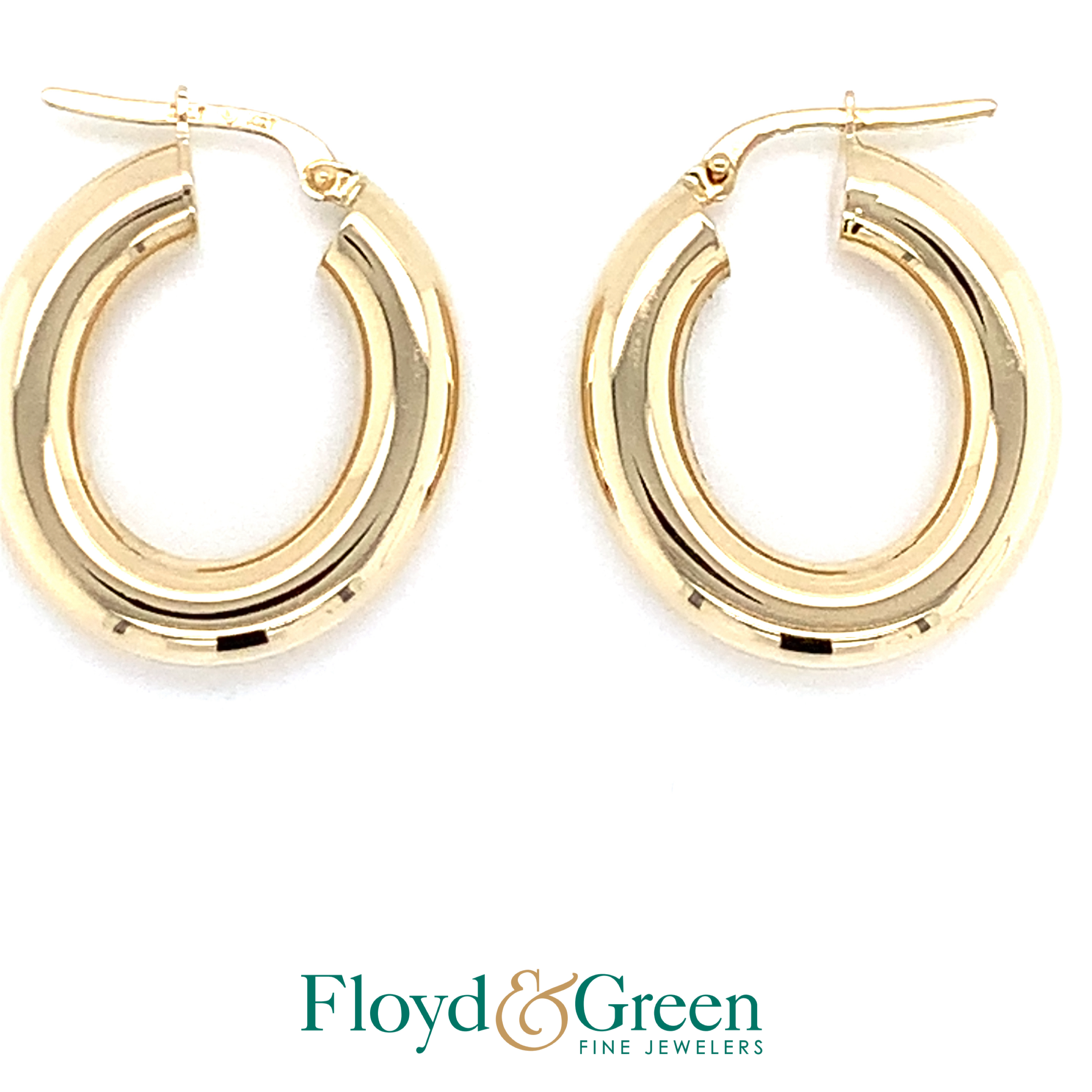 Gold Hoop Earrings