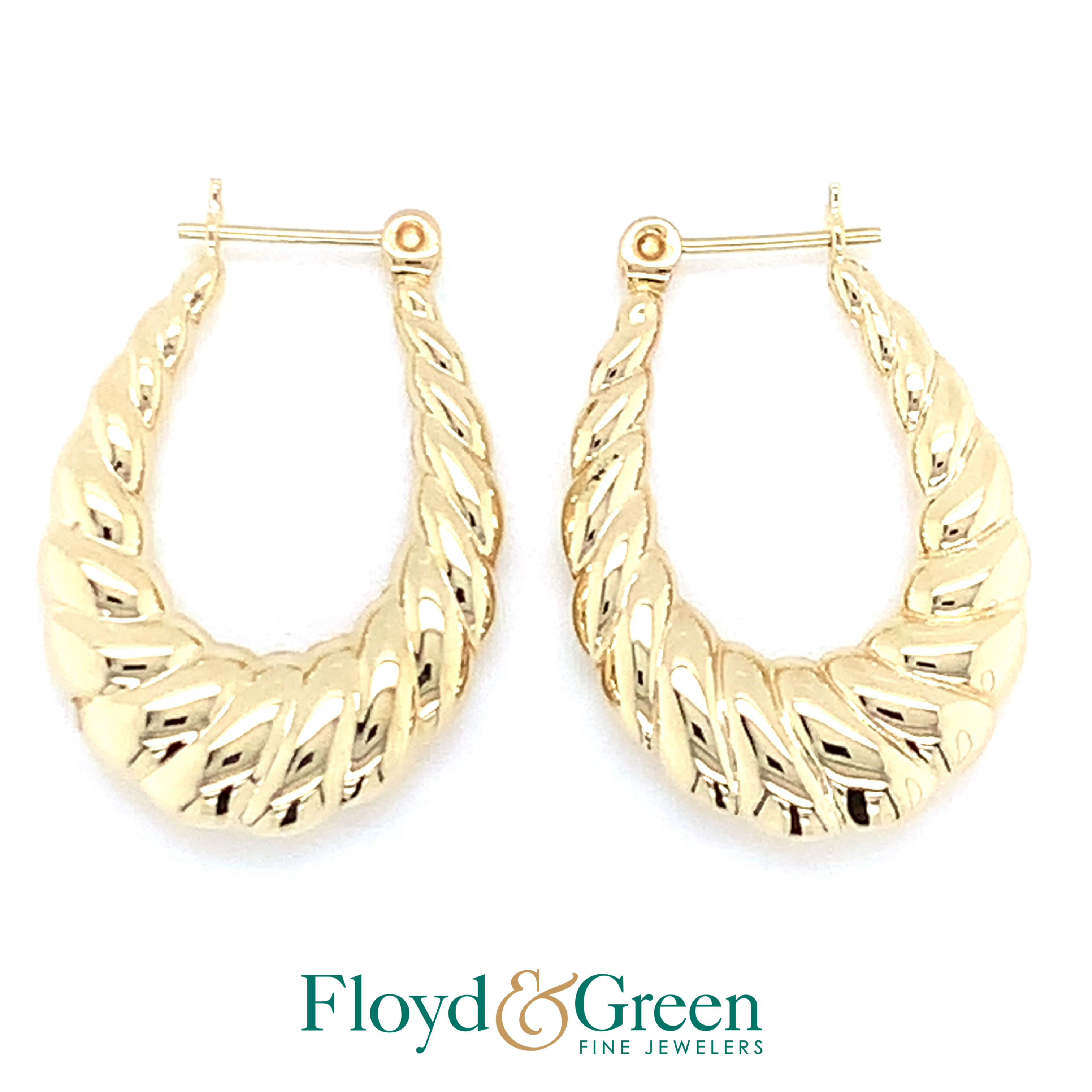 Gold Hoop Earrings