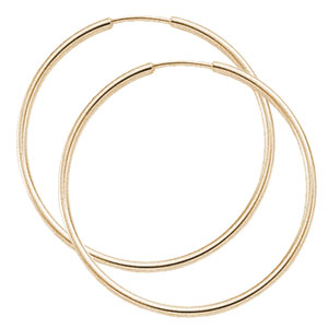 CARLA Large Endless Hoop Earrings