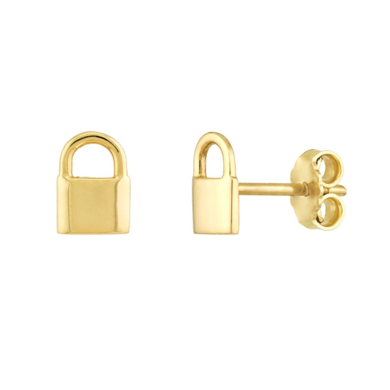 Padlock Stud Earrings