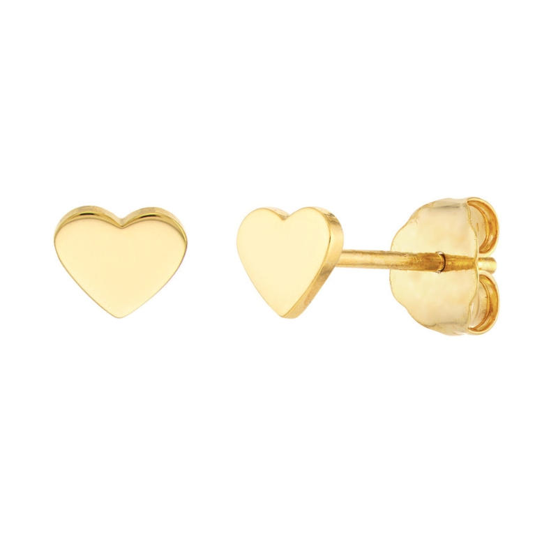 Heart Stud Earrings