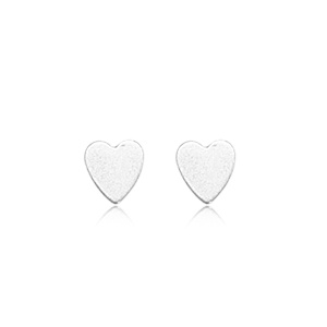 CARLA Medium Heart Studs