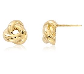 CARLA Love Knot Stud Earrings