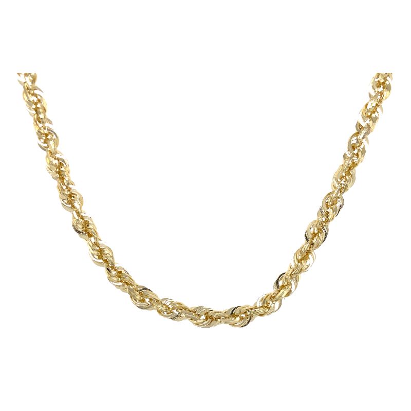 Solid Glitter Rope Chain - 001-430-07460