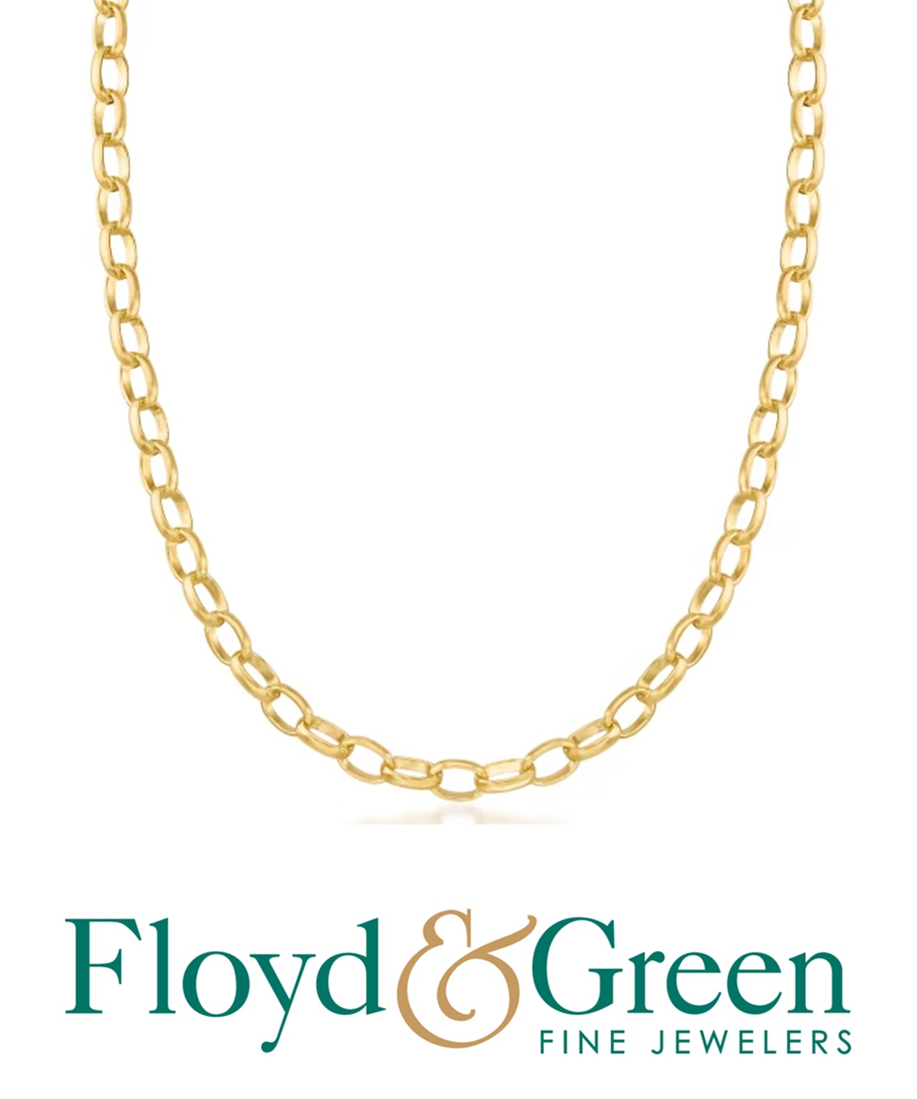 Gold Cable Chain