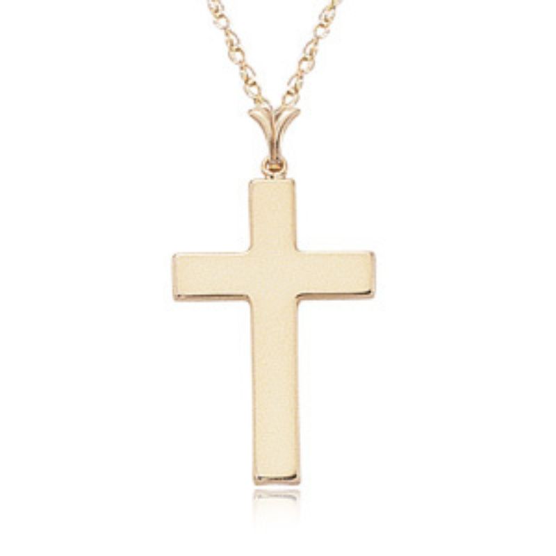 CARLA Large Cross Pendant Necklace