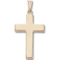 CARLA Polished Cross Pendant