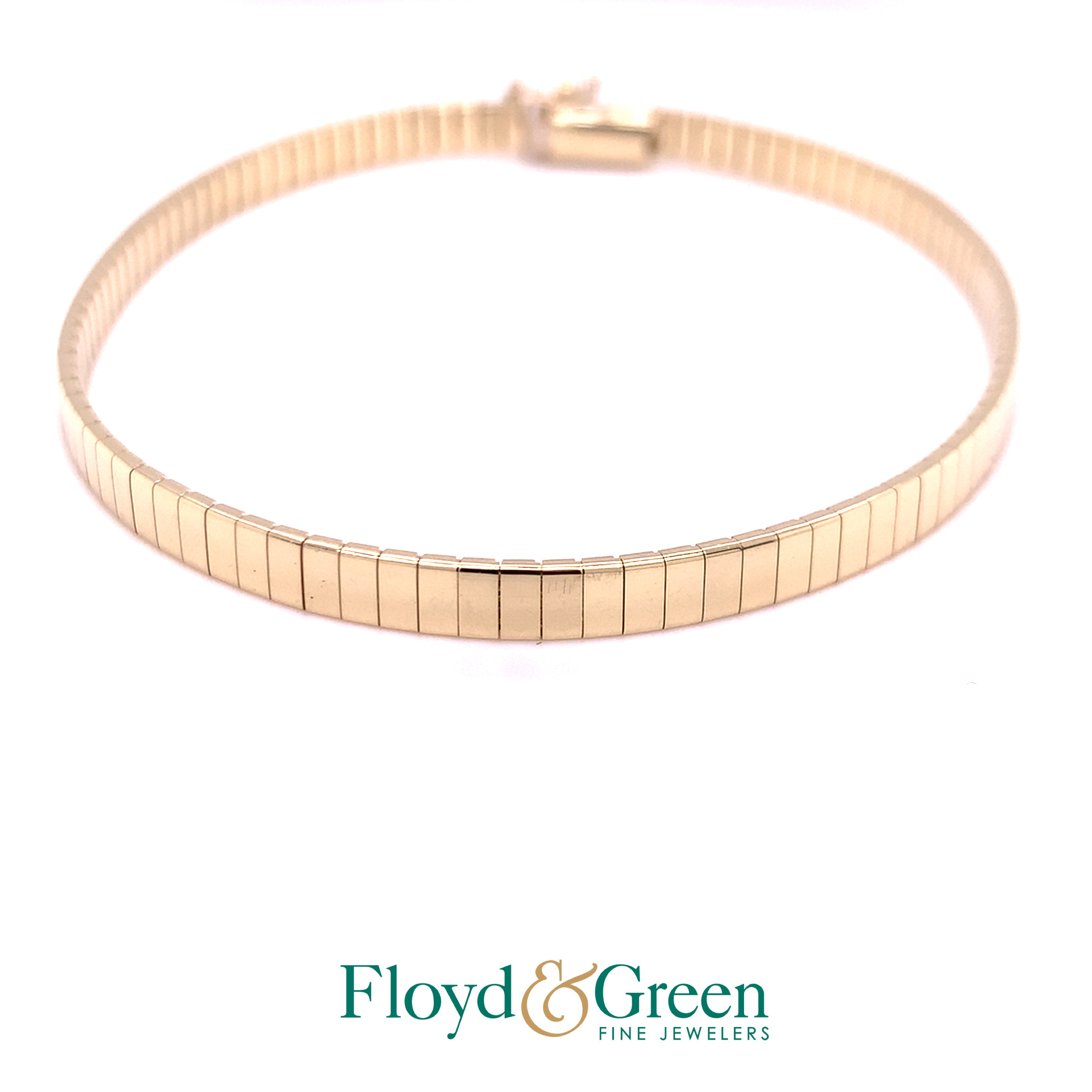 Gold Omega Bracelet