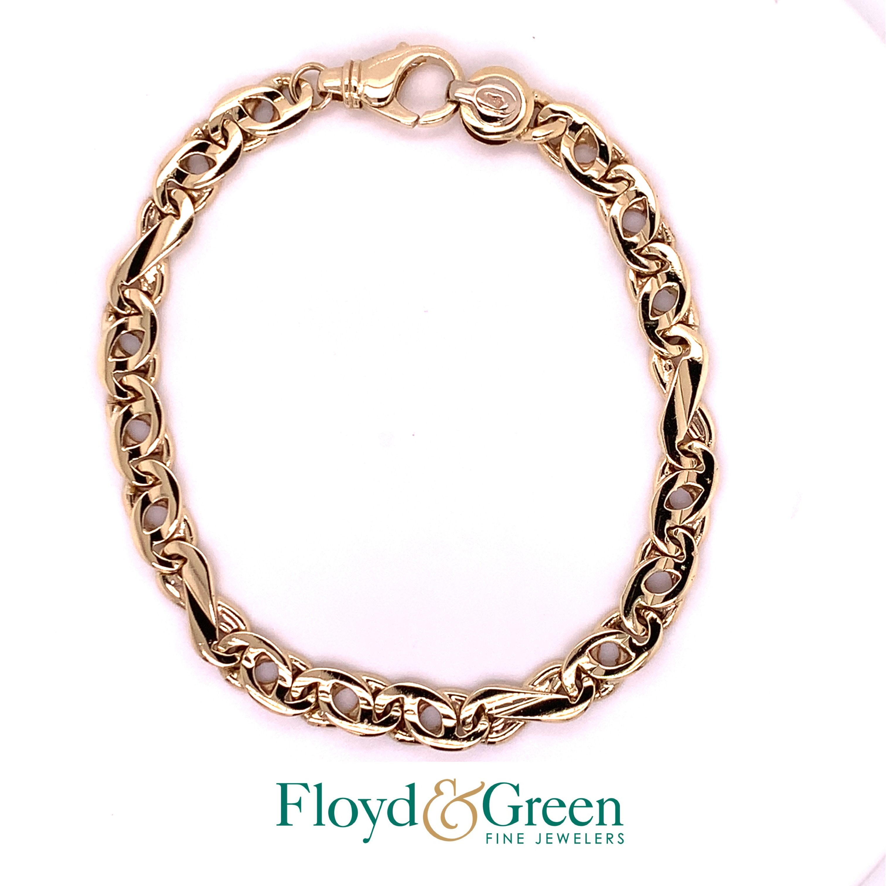 Gold Link Bracelet