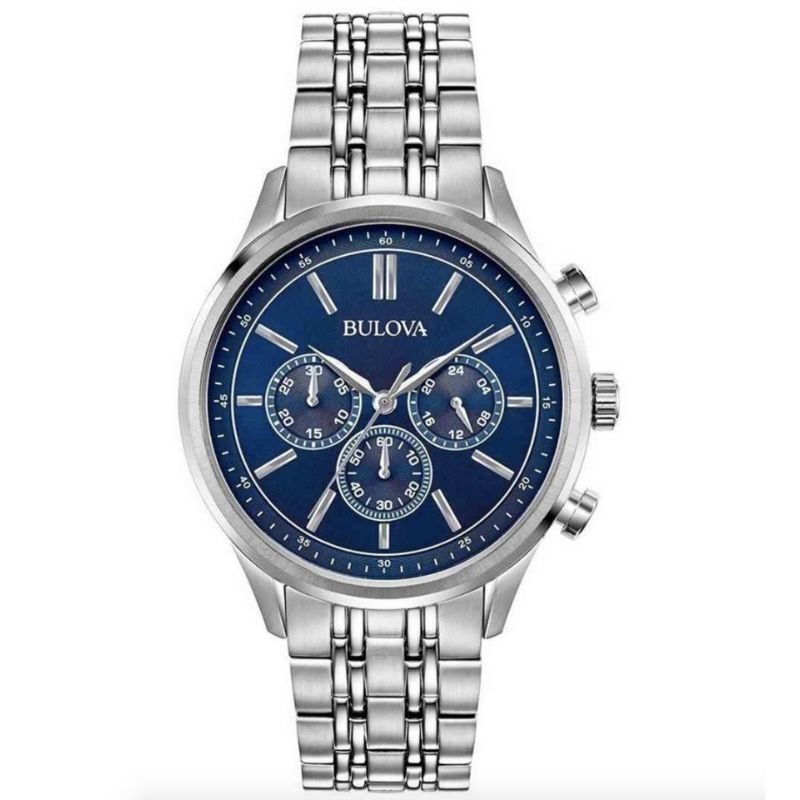 BULOVA Blue Dial Watch