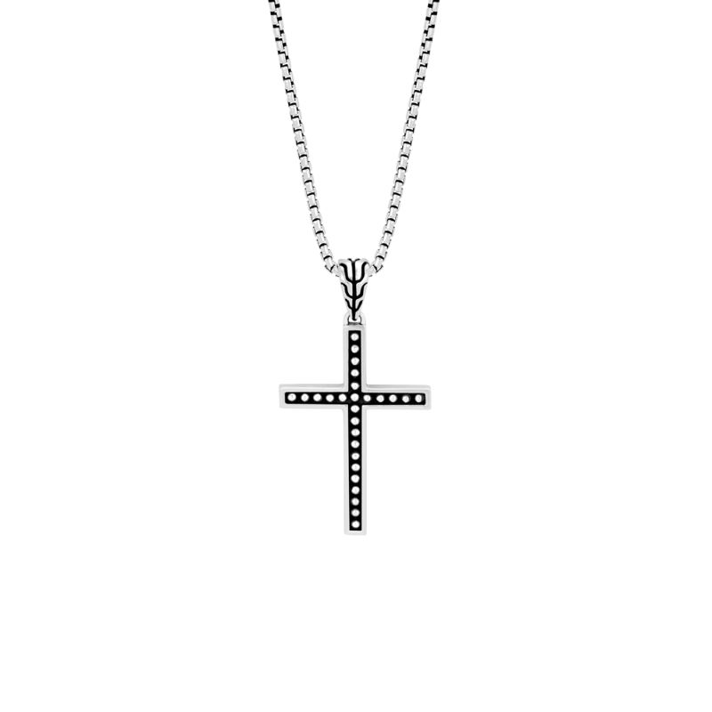 JOHN HARDY Jawan Cross Pendant Necklace