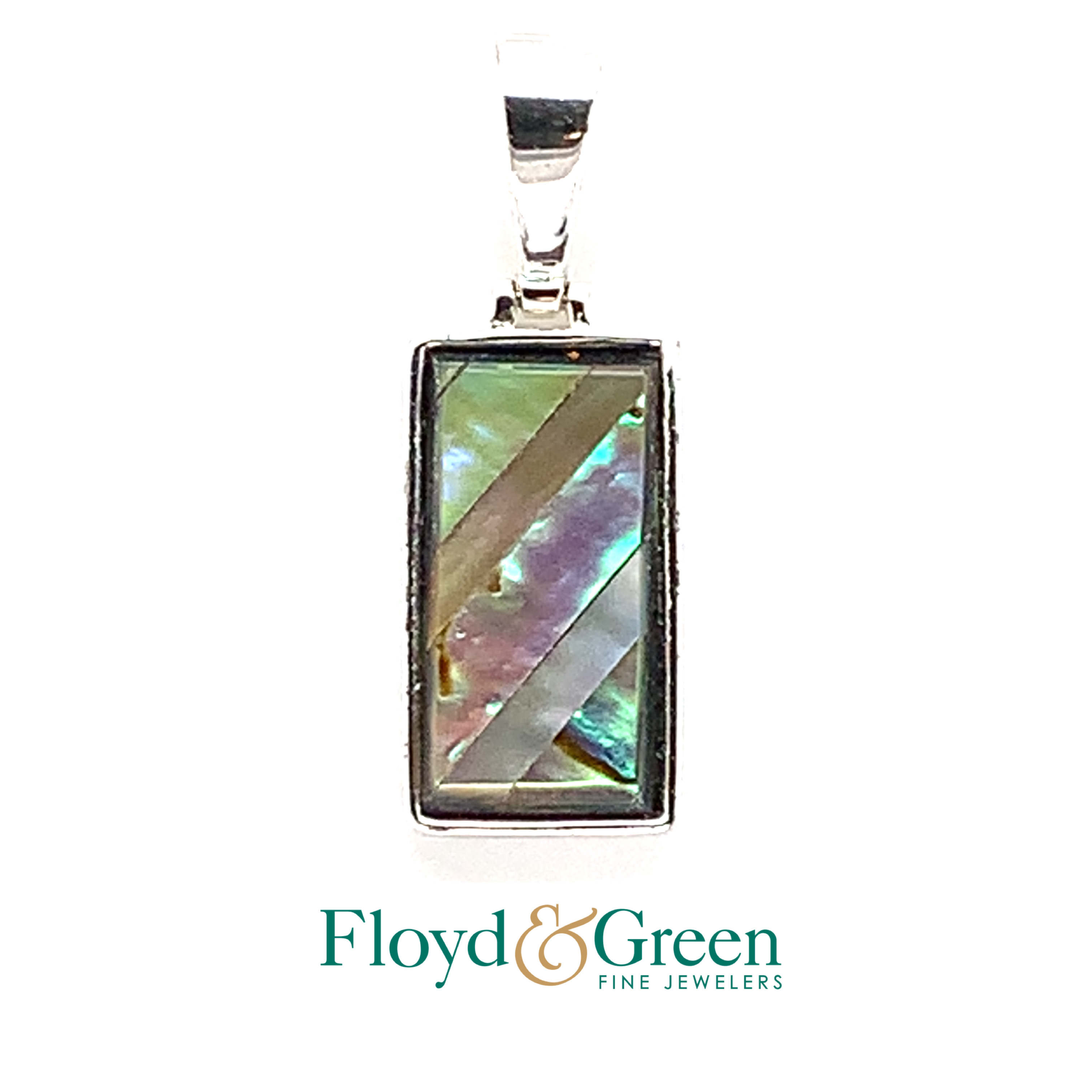 Sterling Silver Mother of Pearl Pendant