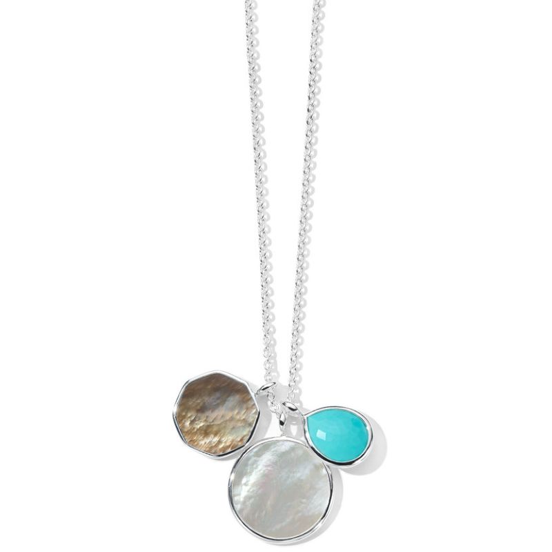 IPPOLITA Rock Candy Triple Pendant Necklace