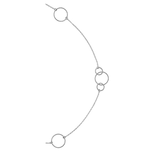 CARLA Twisted Circle Necklace