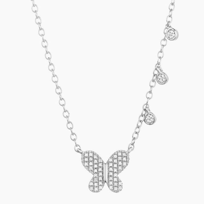 ELLA STEIN  Butterfly Pendant Necklace