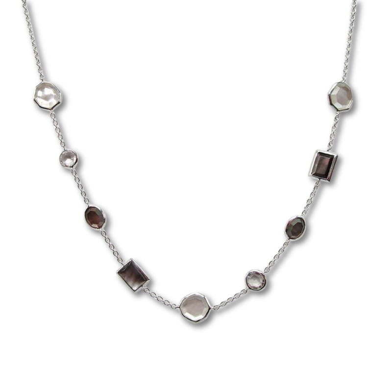 IPPOLITA Mixed-Cut Station Necklace