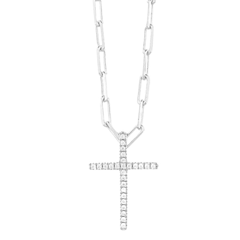 ELLA STEIN Faith Cross Necklace