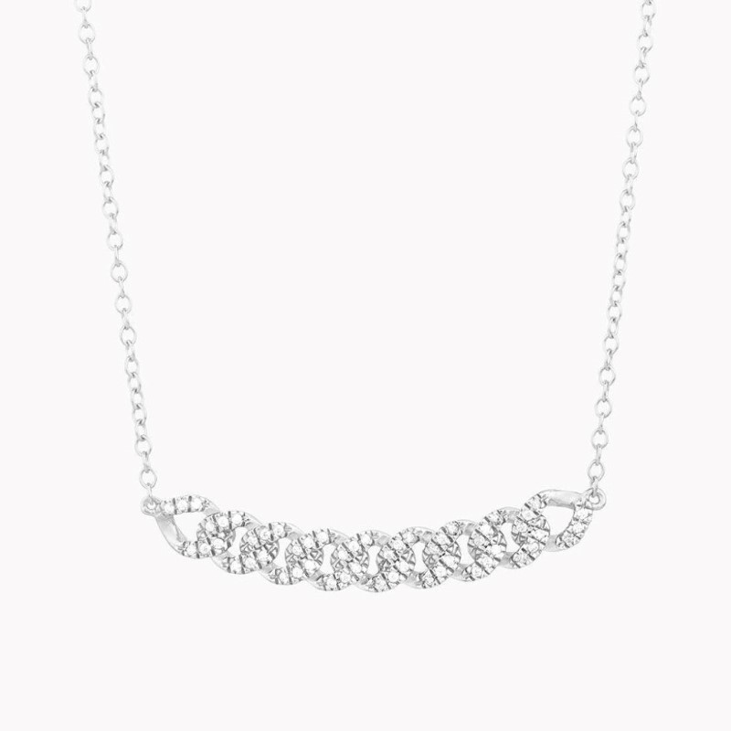 ELLA STEIN  Close Knit Pendant Necklace