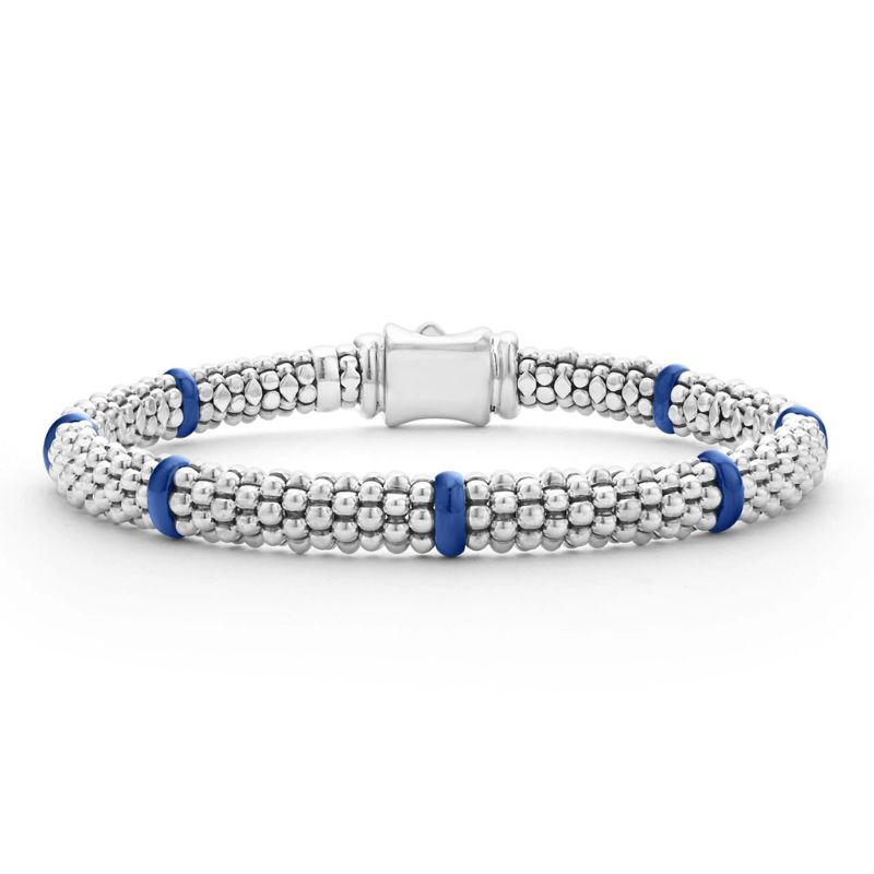 LAGOS Blue Caviar Ceramic Station Caviar Bracelet