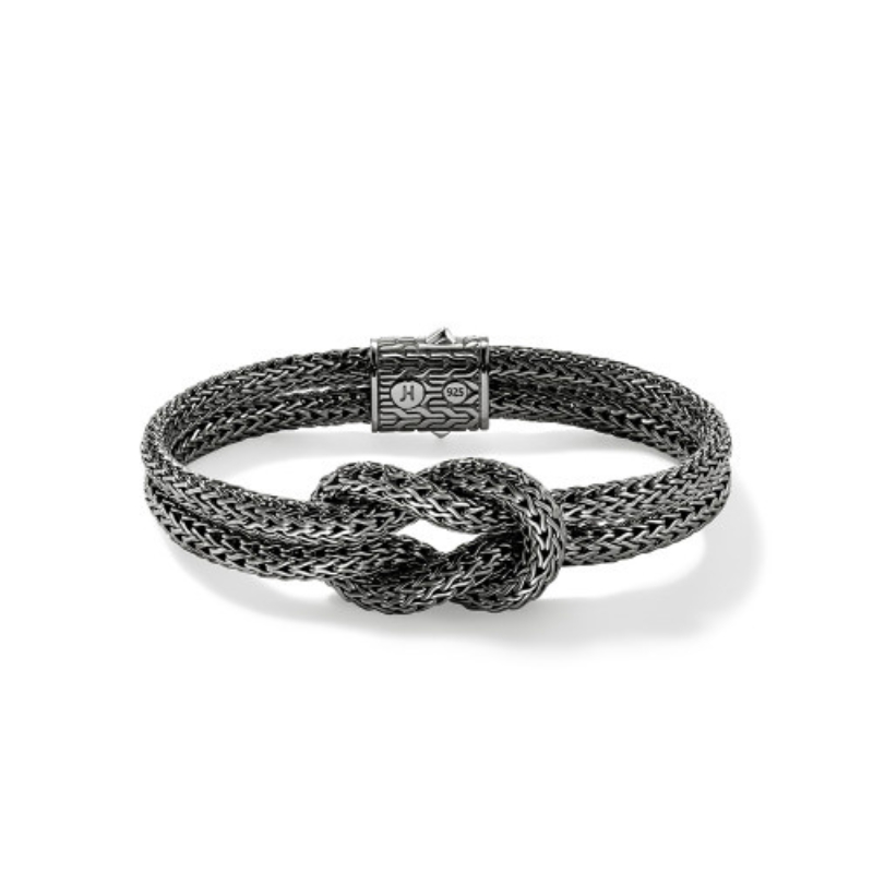 JOHN HARDY Love Knot Double Row Chain Bracelet