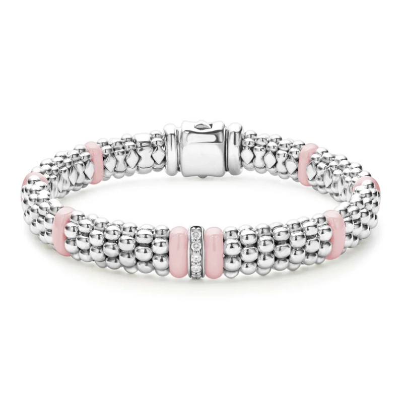 LAGOS Pink Caviar Diamond Bracelet