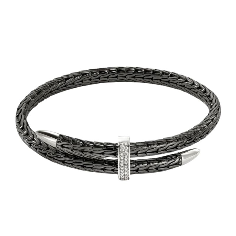 JOHN HARDY Diamond Spear Flex Cuff