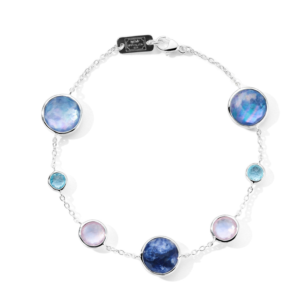 IPPOLITA Lollipop 7 Stone Link Bracelet