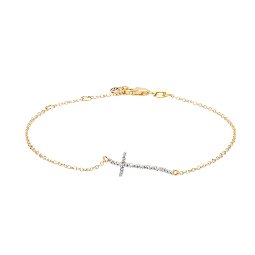 ELLA STEIN Criss Cross Chain Bracelet