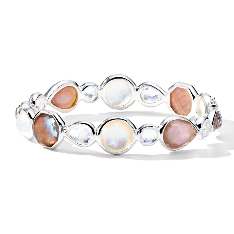 IPPOLITA All-Stone Hinged Bangle