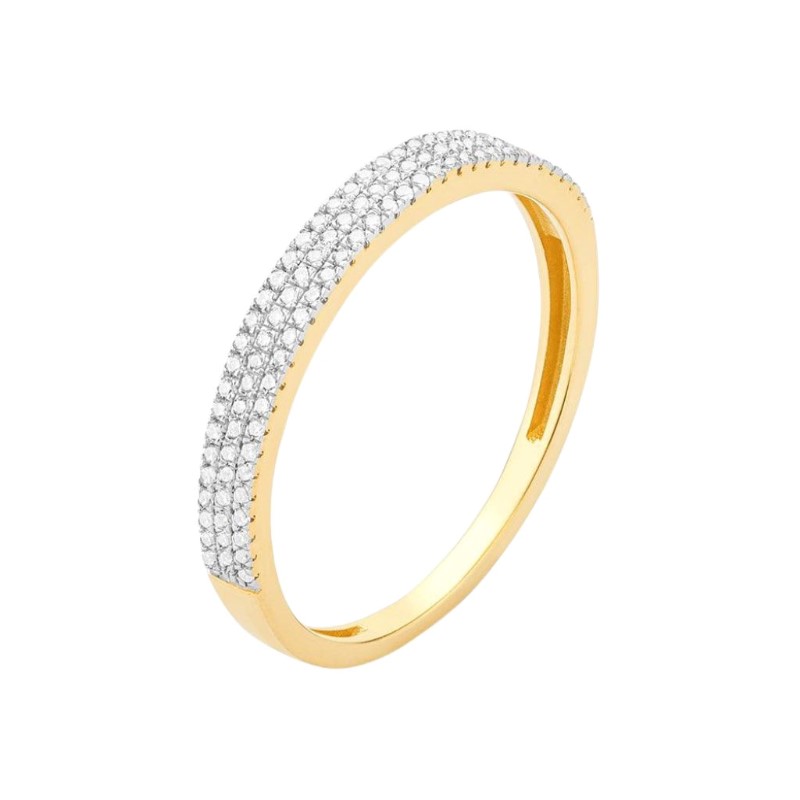 ELLA STEIN Triple Row Stackable Ring