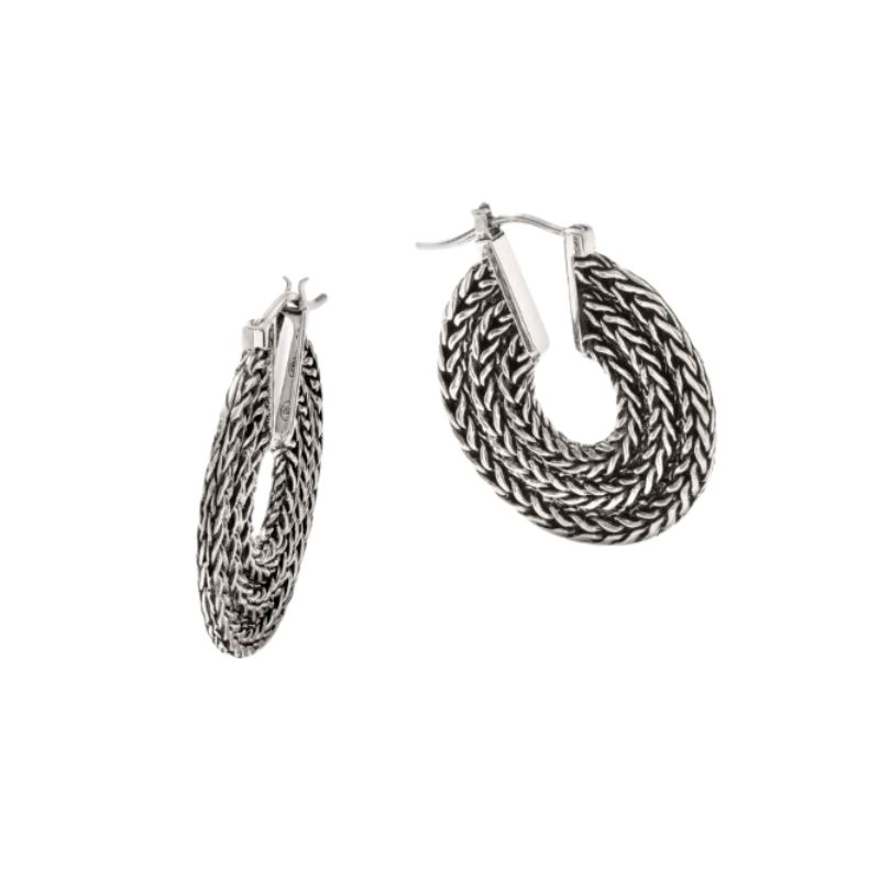 JOHN HARDY Rata Chain Hoops