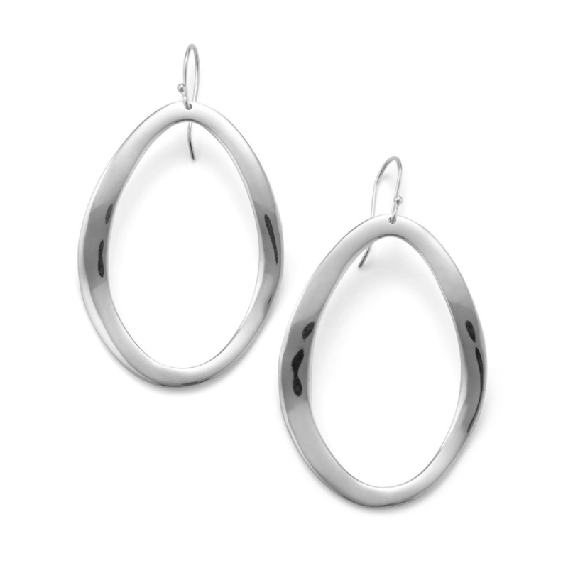 IPPOLITA Scultura Wavy Oval Earrings