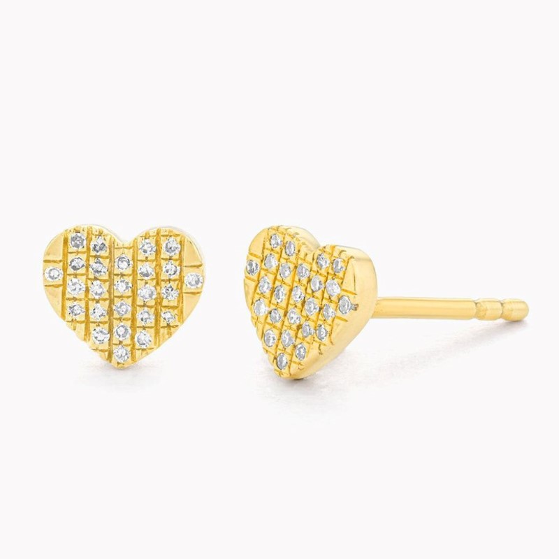 ELLA STEIN All Heart Stud Earrings