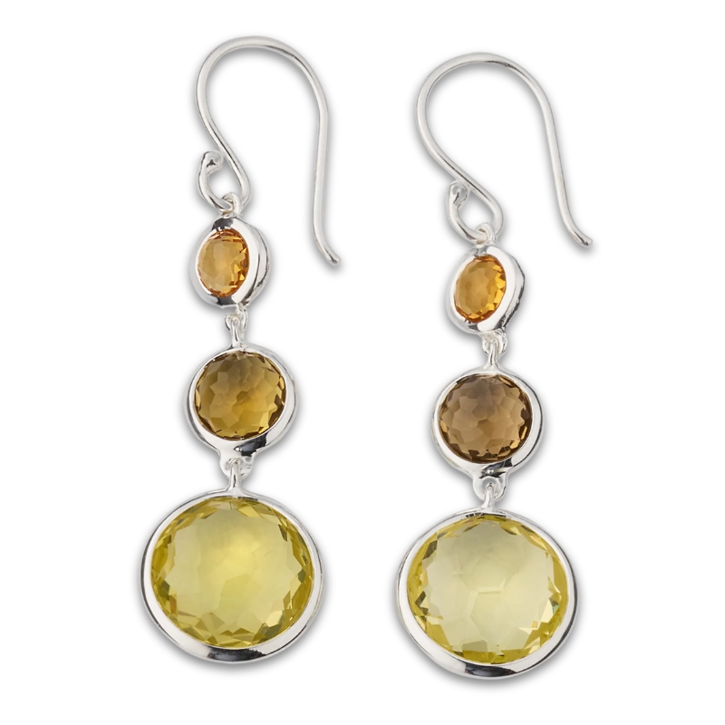 IPPOLITA Lollitini 3-Stone Drop Earrings