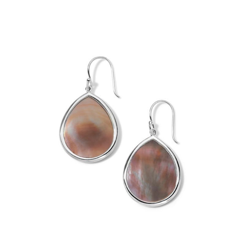 IPPOLITA Rock Candy Brown Shell Earrings