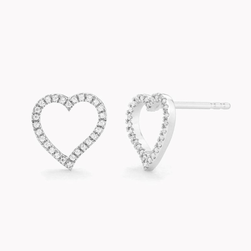 ELLA STEIN Take Heart Stud Earrings