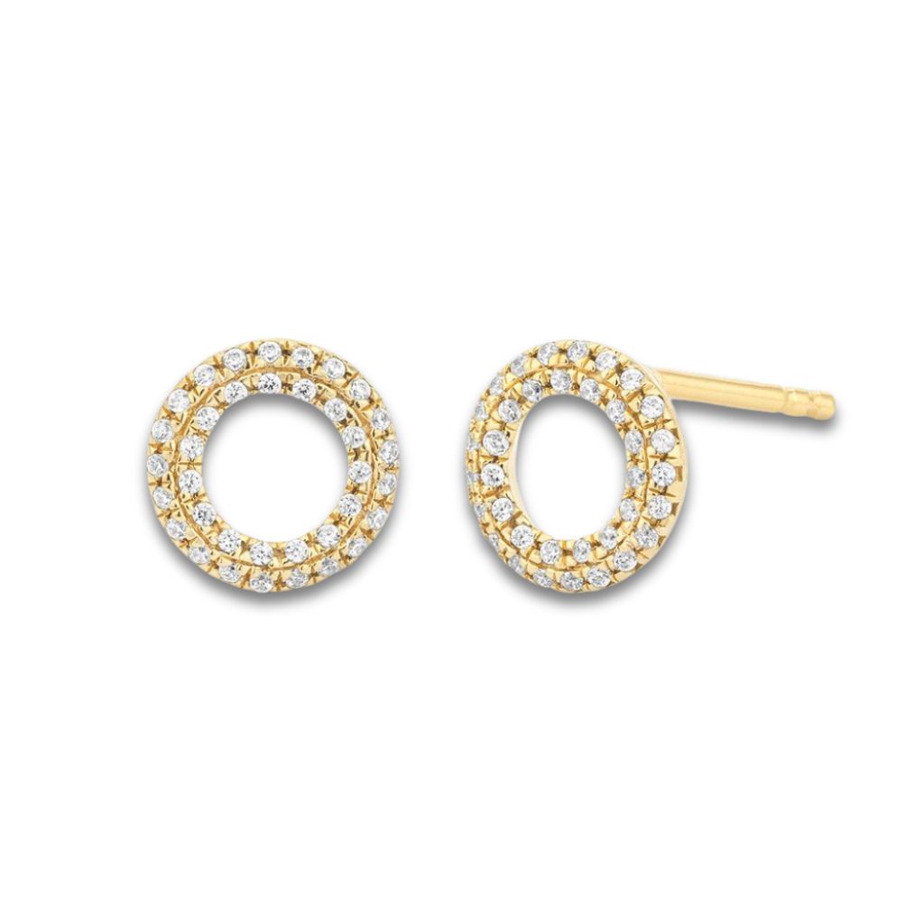 ELLA STEIN Sealed With a Kiss Stud Earrings