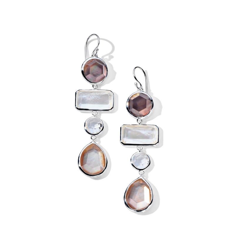 IPPOLITA Mixed-Cut 4-Tier Earrings