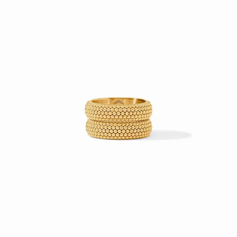 JULIE VOS Beaded Eternity Duet Ring