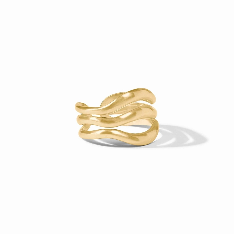 JULIE VOS Wave Ring