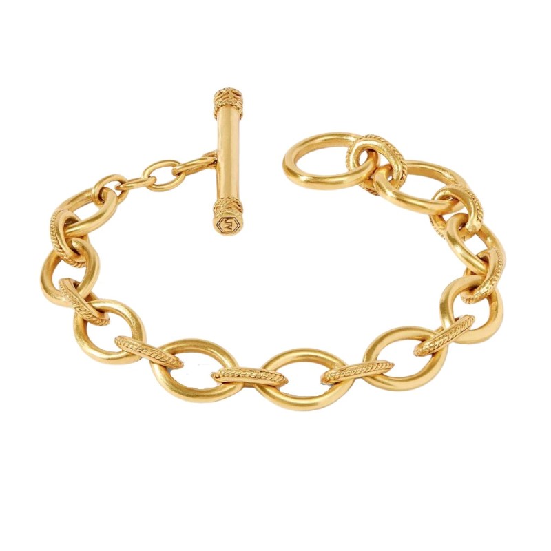 Delphine Link Bracelet w/ Toggle Clasp