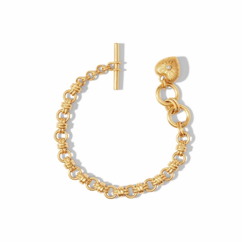 JULIE VOS Esme Heart Bracelet