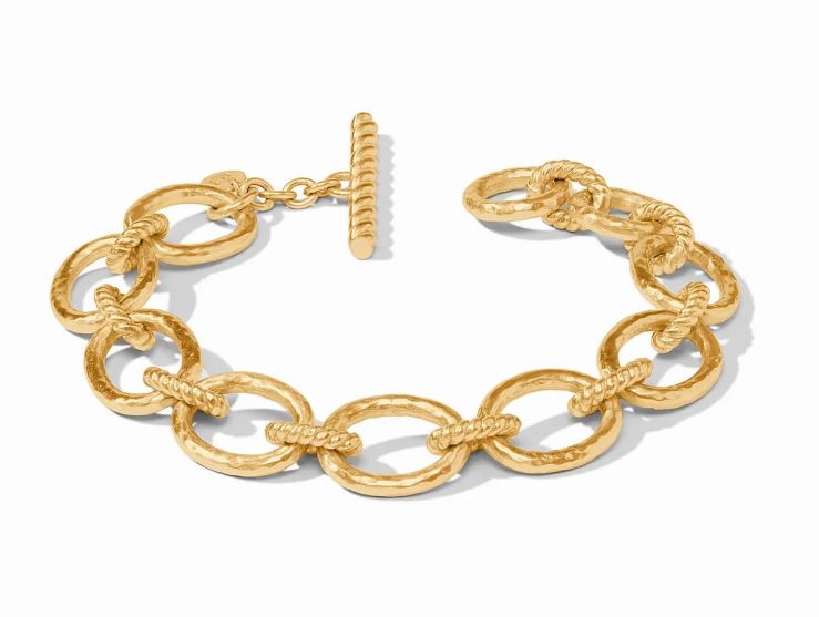 Nassau Demi Link Bracelet, Size Medium