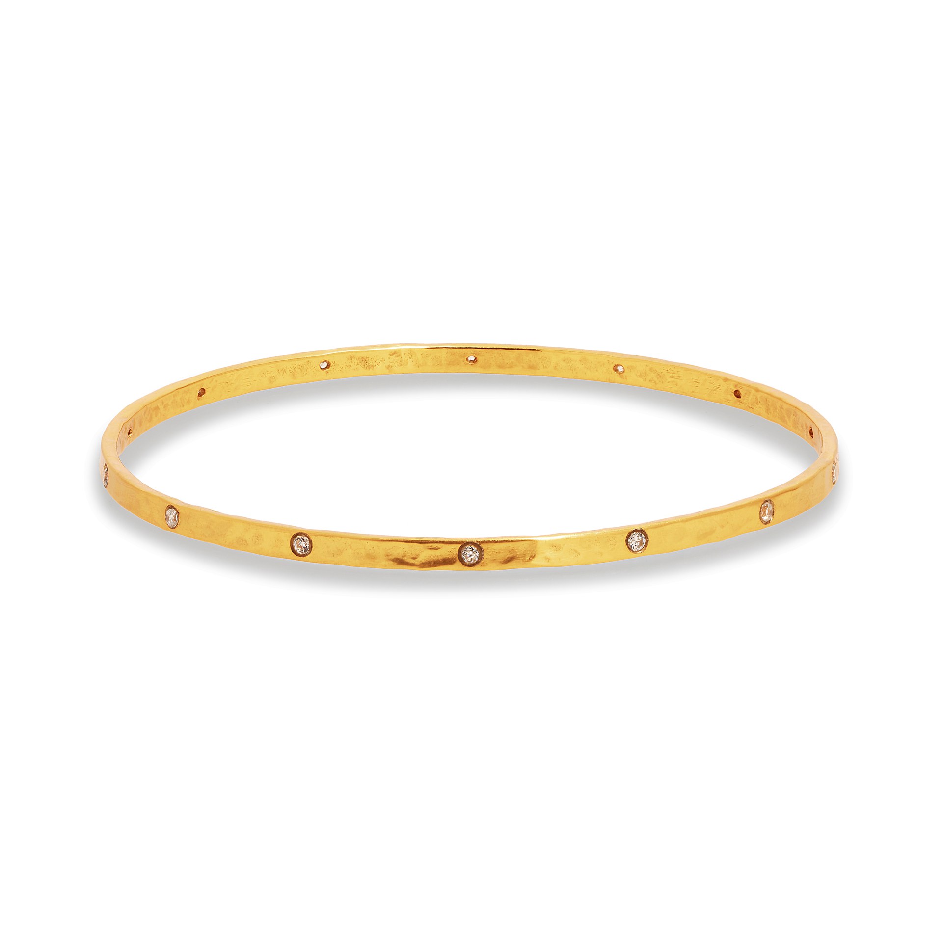 JULIE VOS Crescent Bangle Bracelet