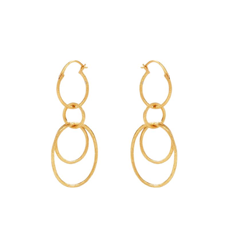 JULIE VOS Simone 3-in-1 Earring